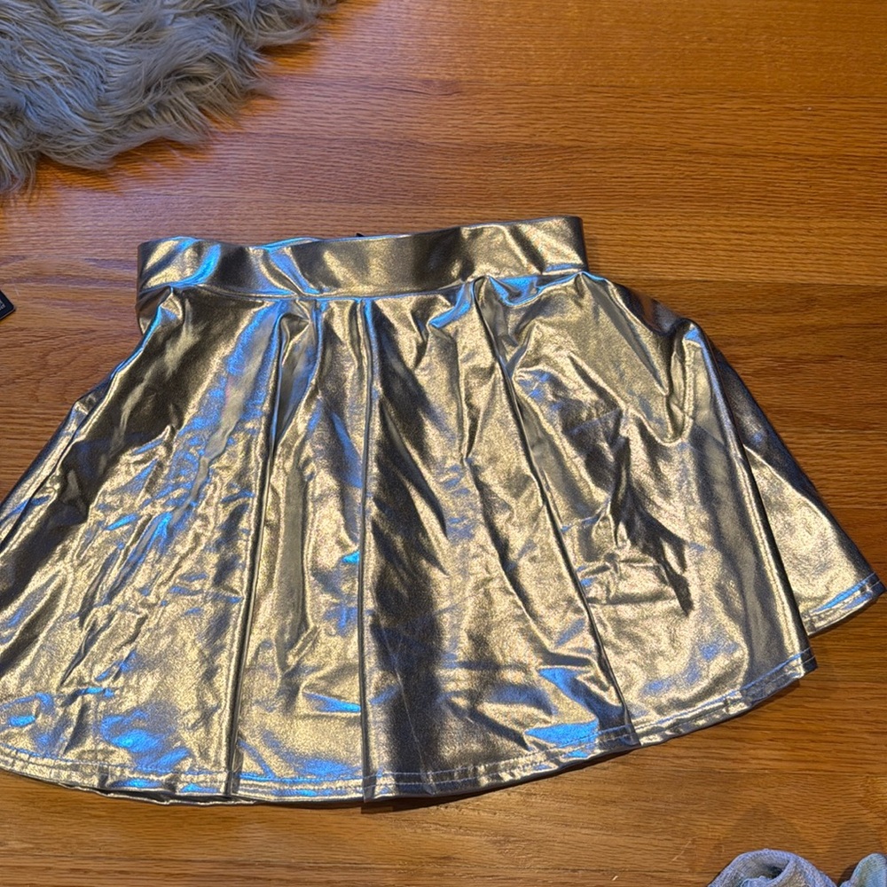 halloween silver skirt